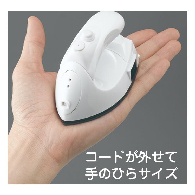 ミニ ミストアイロン 国内 海外対応 トラベル用 コンパクトアイロン