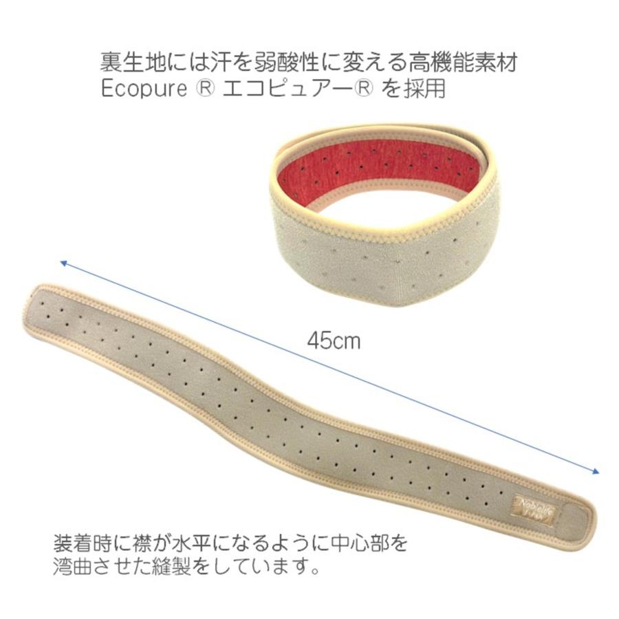 田口式 健康 サポーター 首用 1枚 フリーサイズ 日本製 遠赤外線 温熱