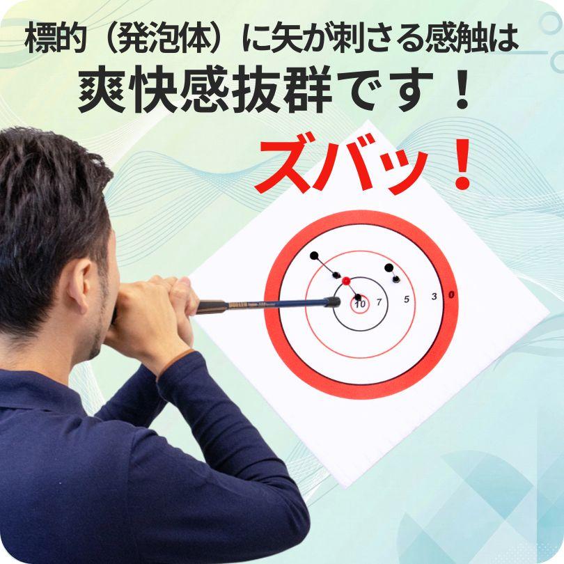 スポーツ吹矢 矢 ターゲットセット スポーツ仕様吹き矢セット NEWデュエラー500 日本製 吹き矢 筒