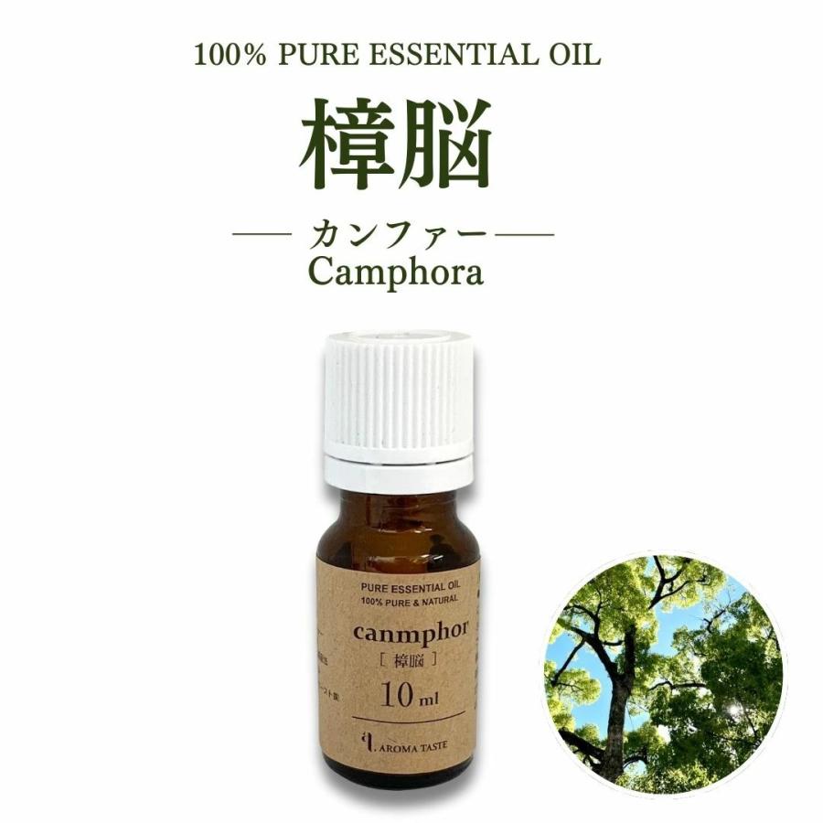 エッセンシャルオイル 樟脳（カンファー）精油 10ml アロマオイル