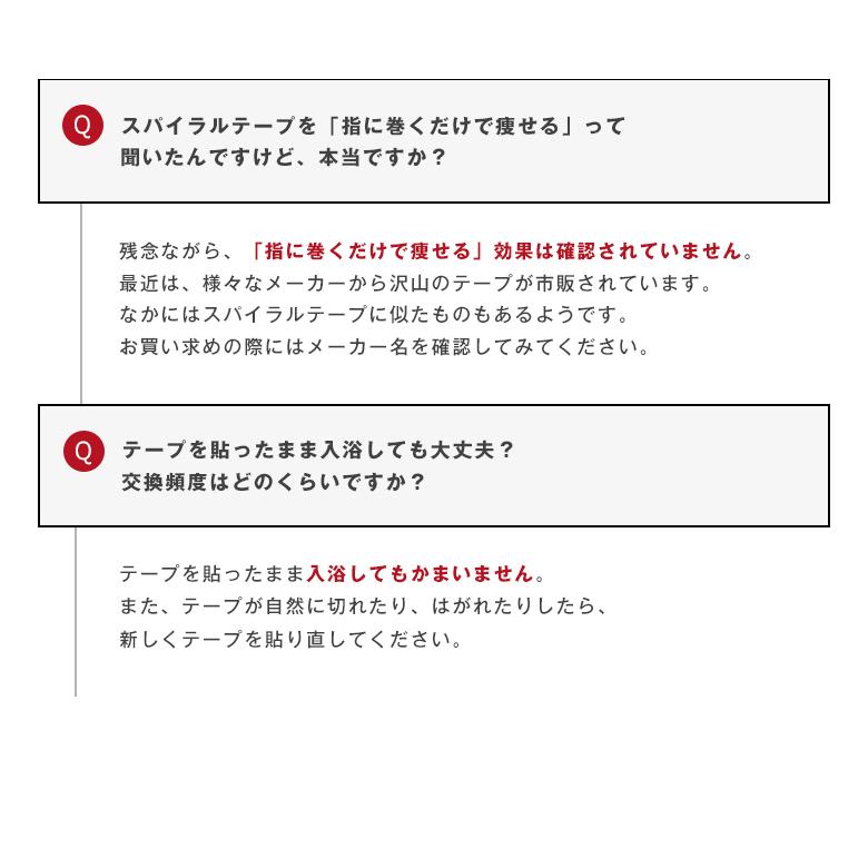 エクセル スパイラルテープ 2袋セット (A B C タイプから