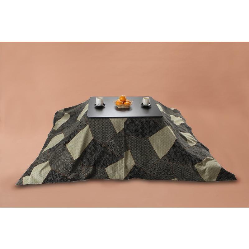 Kotatsu　こたつ上掛け　長方形（大）用　205cm×315cm　刺し子三昧