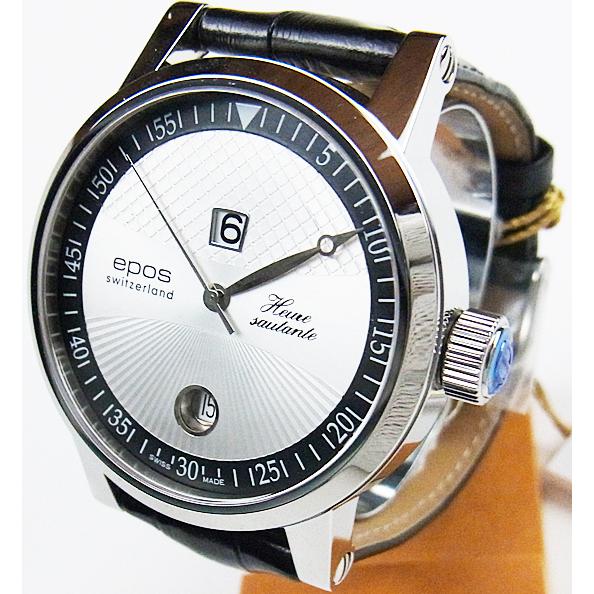 【新登場】 エポス 時計 メンズ EPOS ジャンピングアワー自動巻 3385SL 日本正規品 【BCD1779686841】(64768円)