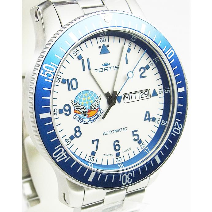 フォルティス 時計 メンズ FORTIS 647 BLUE IMPULSE ブルーインパルス 647.10.11M.BI 日本正規品｜watch-chronos｜03