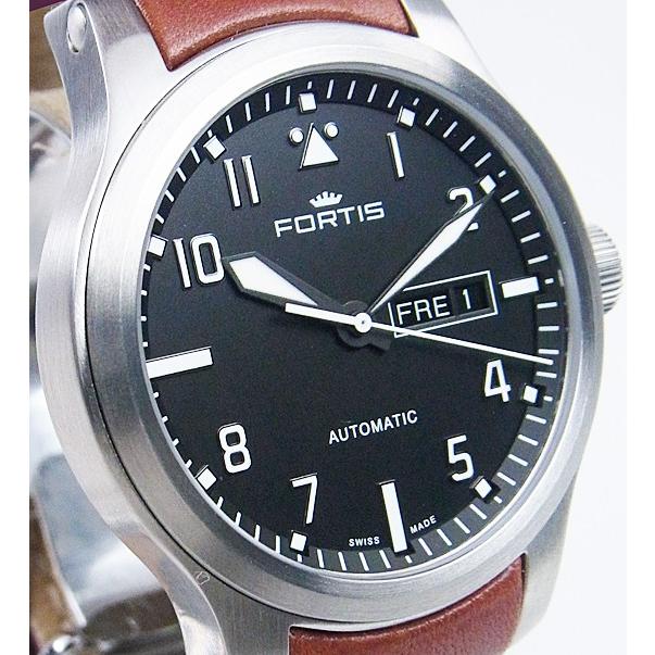 フォルティス 時計 メンズ FORTIS AEROMASTER　STEEL（エアロマスター・スチール） 655.10.10 日本正規品｜watch-chronos｜02