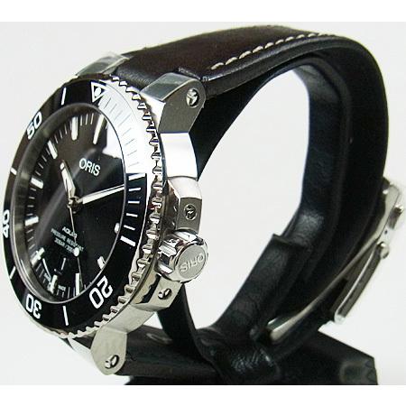 オリス 時計 メンズ ORIS アクイスデイト300m防水 733 7730 4134 10EB 日本正規品の画像