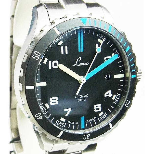 ラコ 時計 メンズ LACO ATLANTIK 300Mダイバー自動巻 862108 日本正規品の画像