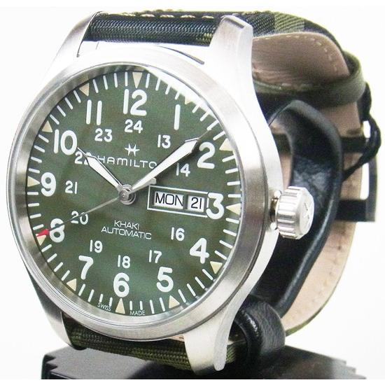 HAMILTON（ハミルトン） 時計 メンズ カーキ フィールド デイデイト