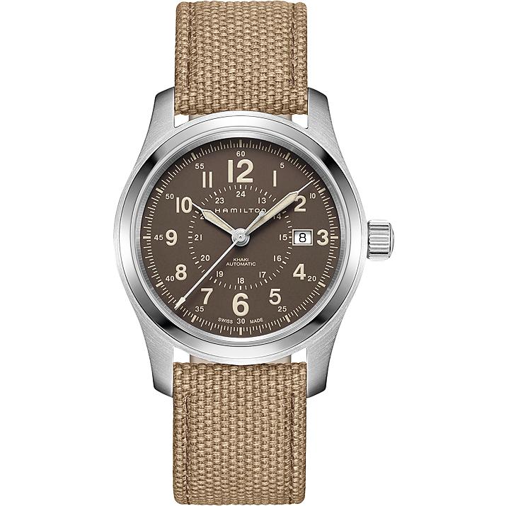 HAMILTON ハミルトン KHaki デイデイト　腕時計　ブラウン HAMILTON（ハミルトン） 時計 メンズ カーキフィールド・アース