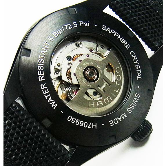 HAMILTON 時計 HAMILTON（ハミルトン） 時計 メンズ カーキ・オールブラック・自動巻
