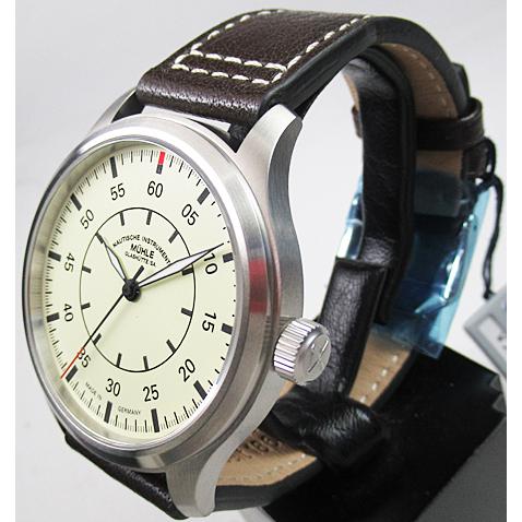 ミューレ・グラスヒュッテ 時計 メンズ MUHLE GLASHUTTE Beobachter M1-37-37/4LB 日本正規品の画像
