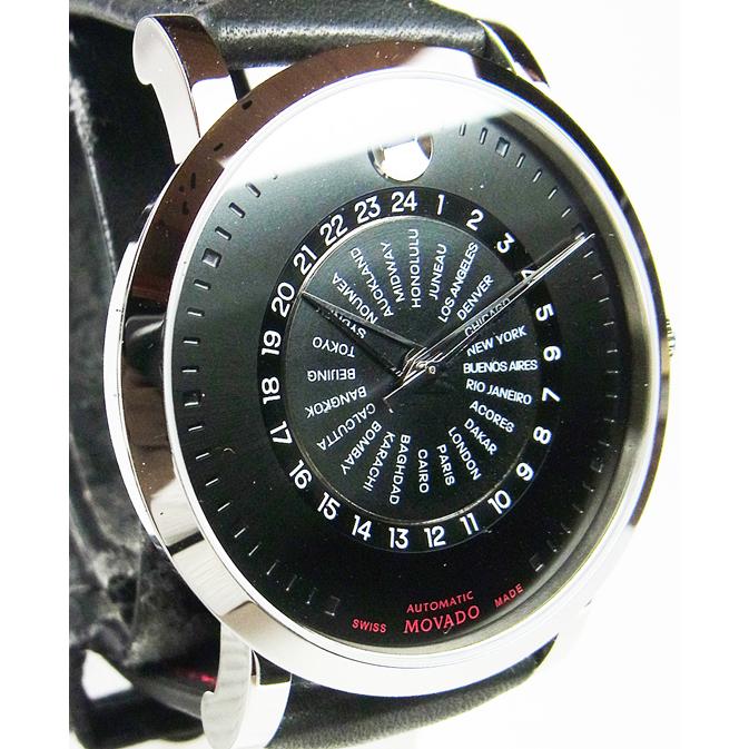 MOVADO（モバード） 時計 メンズ レッドレーベル ワールドタイマー