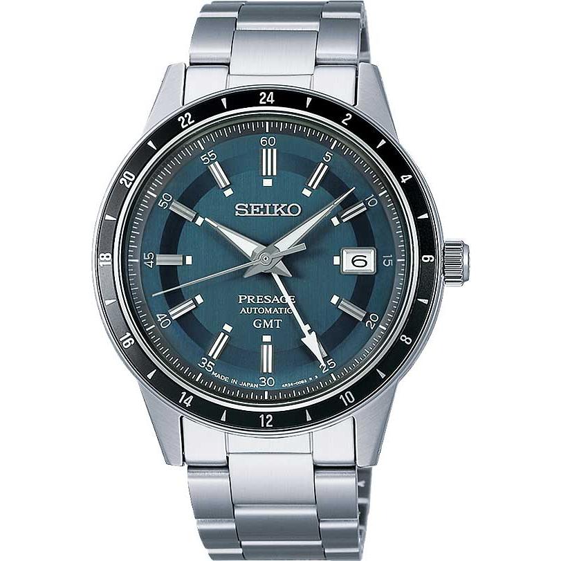 SEIKO（セイコー） 時計 メンズ メカニカル プレサージュ GMT