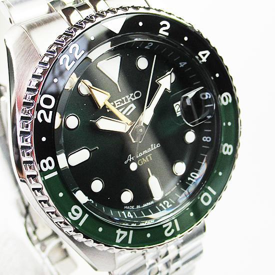 新品 SEIKO SBSC019 GMT 自動巻き メンズ 腕時計 SEIKO（セイコー） 時計 メンズ SEIKO 5メカニカルSKX series・GMT