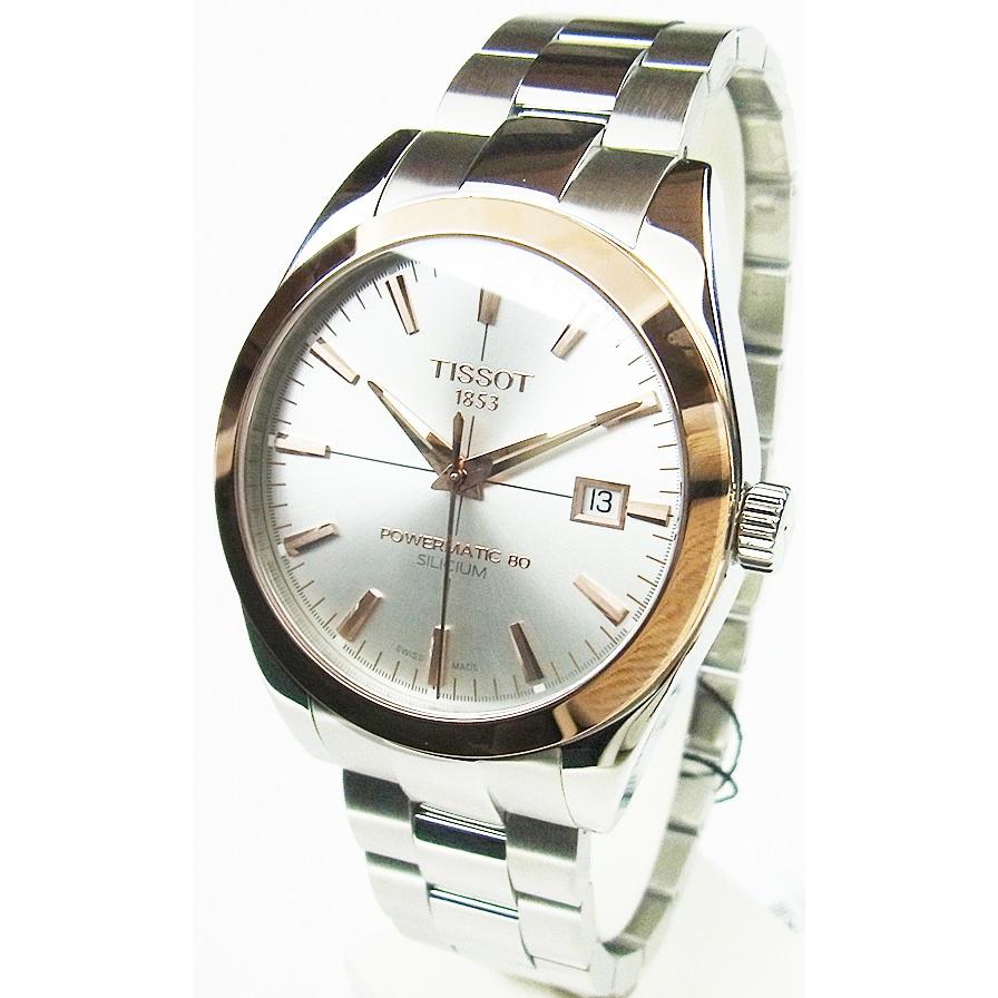 TISSOT ティソ 時計 メンズ GENTLEMAN AUTOMATIC K18 T927.407.41 