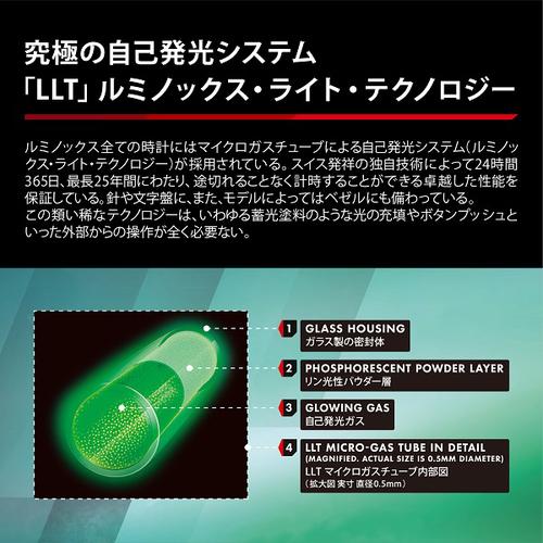 【即納】LUMINOX ルミノックス レザーバック シータートル 0300シリーズ 0307.WO ホワイト メンズ レディース 腕時計の画像