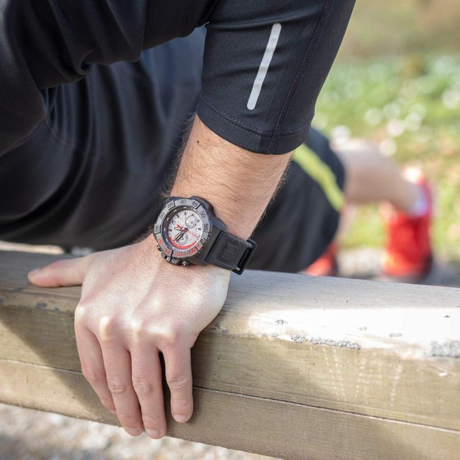ネイビーシールズ 【即納】LUMINOX ルミノックス クロノグラフ 3580
