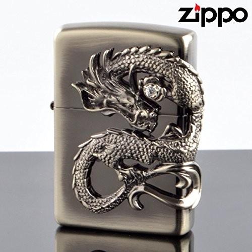 ZIPPO（ジッポー） 【即納】正規品 龍サイドメタル ドラゴン DS-NI 