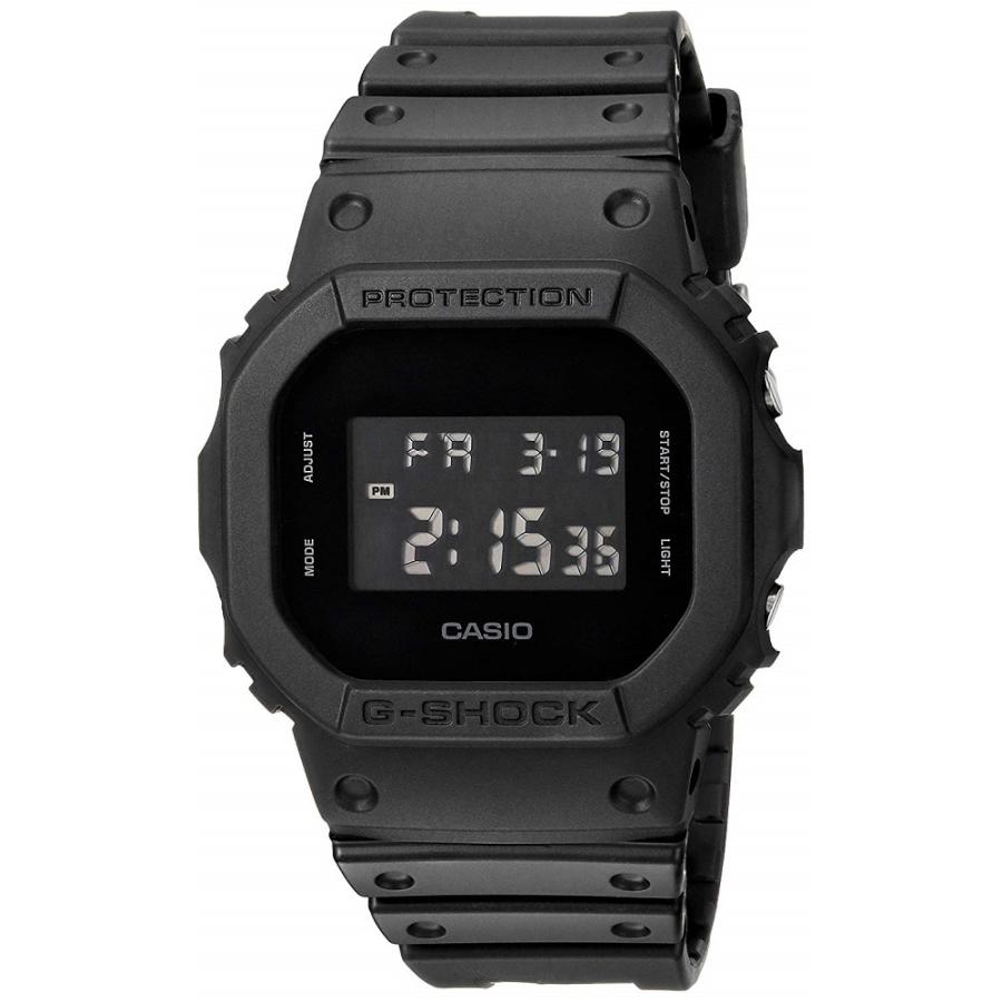 【即納】CASIO カシオ G-SHOCK Gショック Solid Colors ソリッドカラーズ DW-5600BB-1 オールブラック メンズ 腕時計｜watch-index｜02