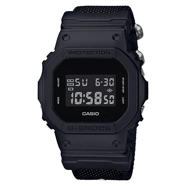 【即納】CASIO カシオ G-SHOCK Gショック ミリタリーブラック クロスバンド DW-5600BBN-1 腕時計 メンズ｜watch-index｜02