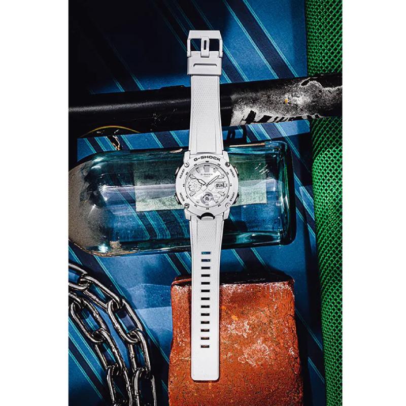 CASIO カシオ G-SHOCK Gショック カーボンコアガード構造 GA-2000S-7A グレーホワイト 腕時計 メンズ｜watch-index｜09