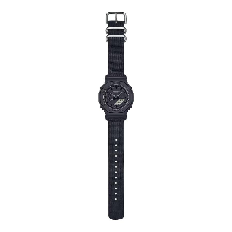 【即納】CASIO カシオ G-SHOCK Gショック カーボンコアガード構造 八角形フォルム GA-2100BCE-1A クロスバンド ブラック 腕時計 メンズの画像
