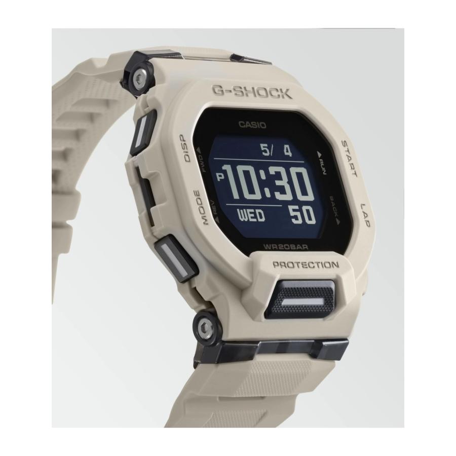 【即納】CASIO カシオ G-SHOCK Gショック G-SQUAD Gスクワッド スマートフォンリンク Bluetooth通信 GBD-200UU-9 サンドベージュ 腕時計 メンズの画像