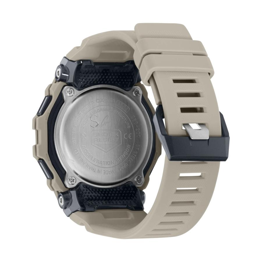 【即納】CASIO カシオ G-SHOCK Gショック G-SQUAD Gスクワッド スマートフォンリンク Bluetooth通信 GBD-200UU-9 サンドベージュ 腕時計 メンズの画像