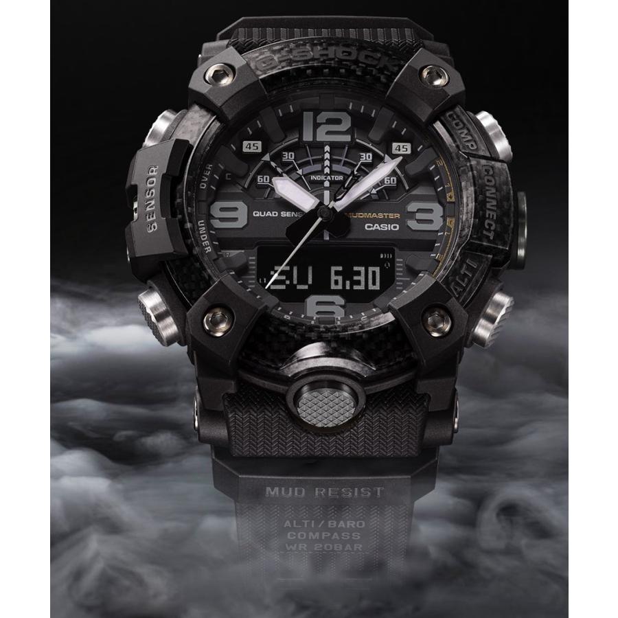 Gショック マッドマスター GG-B100-1B ブラック　カーボンベゼル GGB100-1B | Master of G Men's Watch G-SHOCK | CASIO