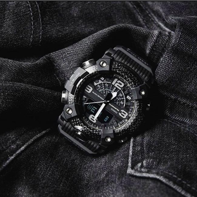 Gショック マッドマスター GG-B100-1B ブラック　カーボンベゼル GG-B100-1A3JF | CASIO