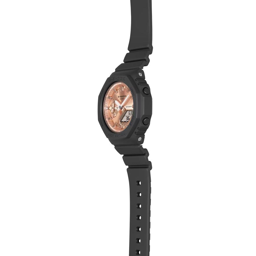 【即納】CASIO カシオ G-SHOCK Gショック カーボンコアガード構造 八角形フォルム GMA-S2100MD-1A ピンクゴールド×ダークグレー 腕時計 レディース｜watch-index｜04