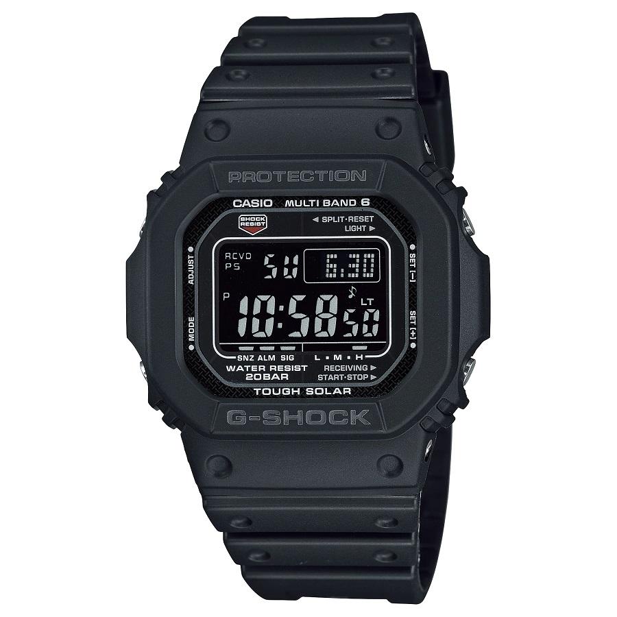 【即納】CASIO カシオ G-SHOCK Gショック タフソーラー 世界6局電波受信 マルチバンド6 GW-M5610U-1B オールブラック 腕時計 メンズ｜watch-index｜02