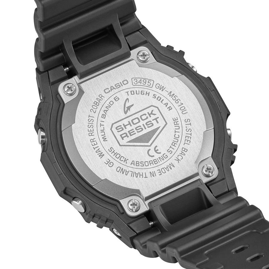 【即納】国内正規品 CASIO カシオ G-SHOCK Gショック タフソーラー 世界6局電波受信 マルチバンド6 GW-M5610U-1BJF オールブラック 腕時計 メンズ｜watch-index｜06