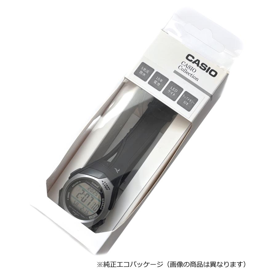 【即納】国内正規品 CASIO カシオ PHYS フィズ STR-300J-2AJH ランニングウォッチ グレー×ブルー メンズ レディース 腕時計の画像