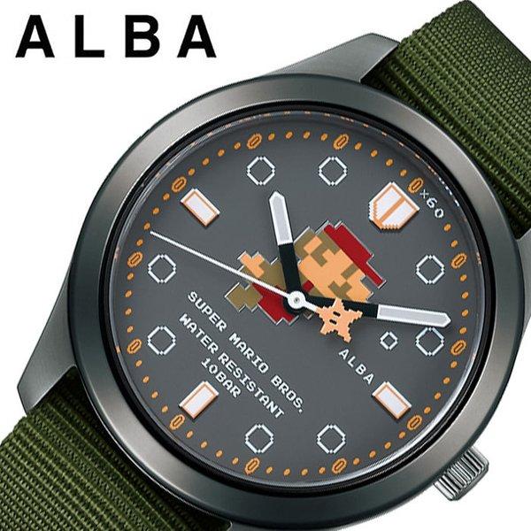 セイコー スーパーマリオ 限定コラボモデル アルバ 時計 Seiko Alba Super Mario 腕時計 メンズ レディース グレー Acck424 人気 ブランド キャラクター Acck424 正規腕時計の専門店ウォッチラボ 通販 Yahoo ショッピング