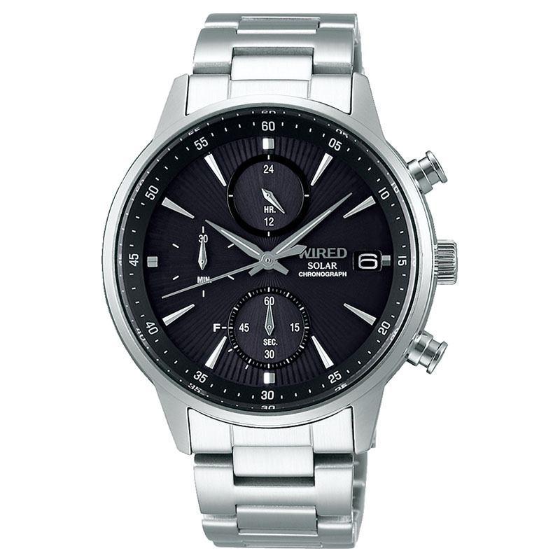 WIRED セイコー ワイアード ソーラー 時計 SEIKO 腕時計 メンズ