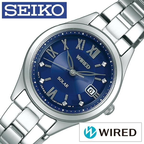 【新品未使用品】WIRED ｆSEIKOワイアードエフ　ソーラー腕時計レディース WIRED セイコー ワイアード エフ ペアモデル ソーラー 時計 SEIKO f