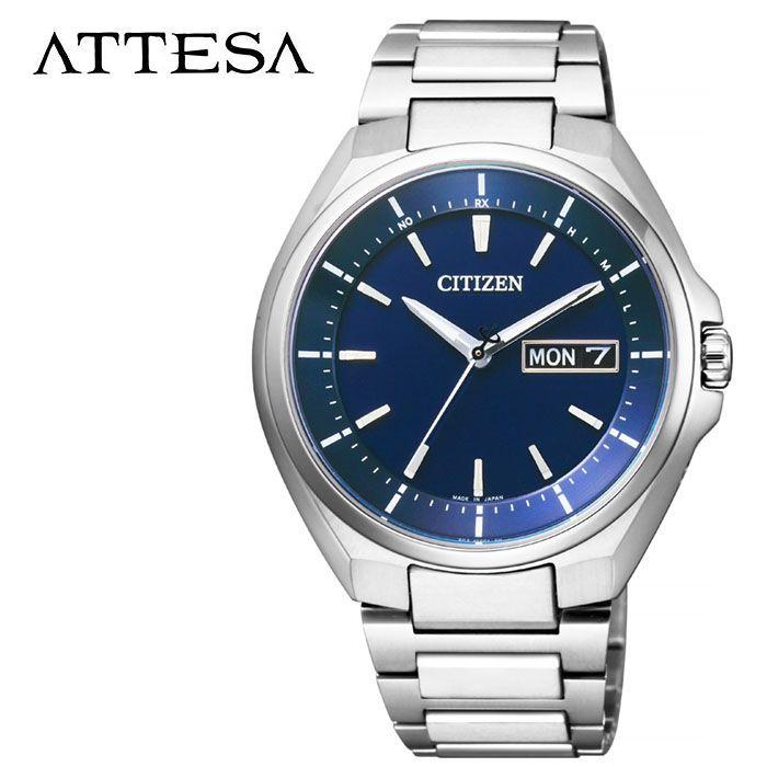 Citizen 腕時計 シチズン 時計 アテッサ Attesa メンズ ブルー At6050 54l 人気 正規品 ブランド おすすめ 防水 パーフェックス搭載 高機能 ソーラー At6050 54l 正規腕時計の専門店ウォッチラボ 通販 Yahoo ショッピング