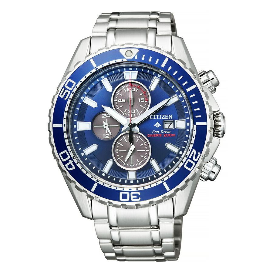 美品✨シチズン CA0710-91L エコドライブ ダイバーズ プロマスター PROMASTER シチズン プロマスター マリン 200mダイバー クロノグラフ