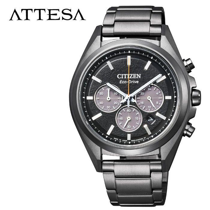 Citizen 腕時計 シチズン 時計 アテッサ Attesa メンズ ブラック Ca4394 54e 人気 正規品 ブランド おすすめ エコドライブ クロノグラフ カレンダー Ca4394 54e 正規腕時計の専門店ウォッチラボ 通販 Yahoo ショッピング