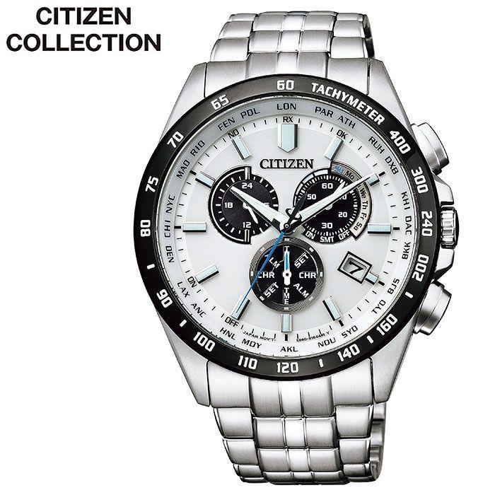 シチズンコレクション ソーラー 電波時計 Citizen Collection ソーラー 電波時計 メンズ ホワイト Cb5874 90a 人気 ブランド カレンダー クロノグラフ Cb5874 90a 正規腕時計の専門店ウォッチラボ 通販 Yahoo ショッピング