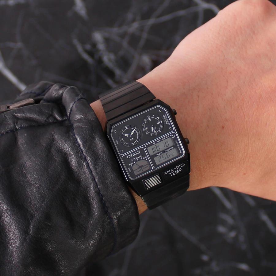シチズン アナデジ テンプ 復刻 限定モデル 温度計 時計 Citizen Ana Digi Temp 腕時計 ゴールド ブラック デジアナ 80年代 90年代 レトロ ストリート Citizen Ad001 正規腕時計の専門店ウォッチラボ 通販 Yahoo ショッピング