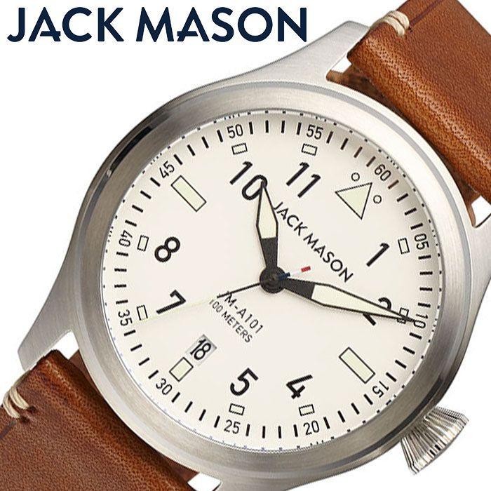 【りんご様ご検討中】JACK MASON JM-A101-201 レザー腕時計 りんご様ご検討中】JACK MASON JM-A101-201 レザー腕時計 Jack