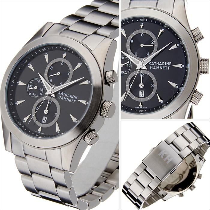 KATHARINE HAMNETT（キャサリンハムネット） 時計 腕時計 クロノグラフ