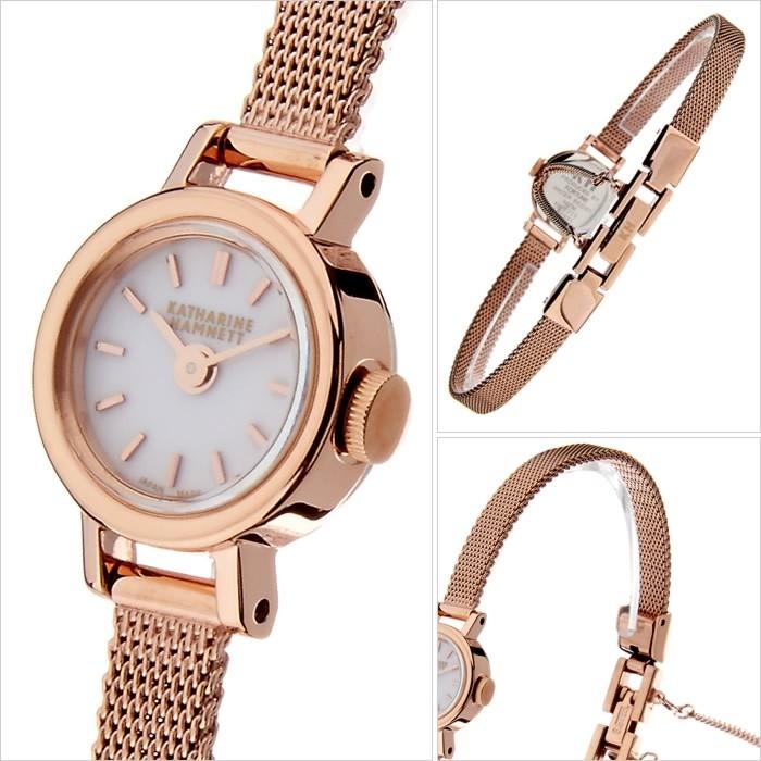 新品未使用★キャサリンハムネット腕時計スモールセコンドベイビー★ローズゴールド KATHARINE HAMNETT LONDON / BABY RECTANGLE / KH8