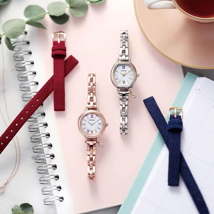 【稼動品・美品☆】CITIZEN Wicca 腕時計 KP2-515-13 wicca シチズン ウィッカ CITIZEN KP2-515-13 替えベルト付き