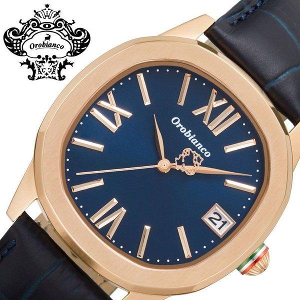 オロビアンコ 時計 Orobianco 腕時計 オッタンゴラ Ottangola メンズ ネイビー Or0078 5 人気 ブランド おすすめ おしゃれ ネイビー 革ベルト ネイビー 大人 Or0078 5 正規腕時計の専門店ウォッチラボ 通販 Yahoo ショッピング