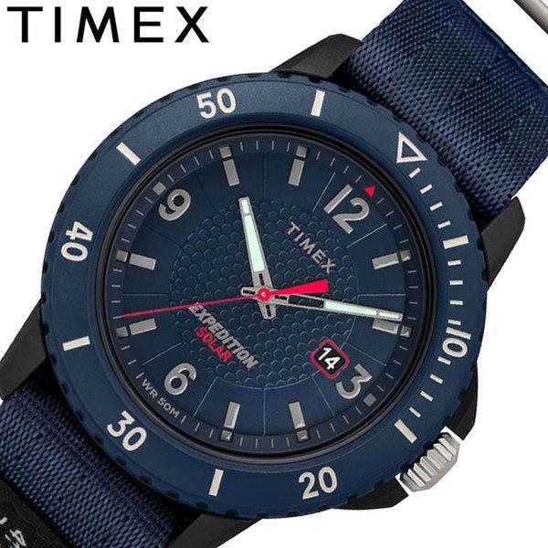 TIMEX タイメックス 腕時計 エクスペディション ガラティンソーラー TW4B14300 ブルー×ブルー 買取価格比較