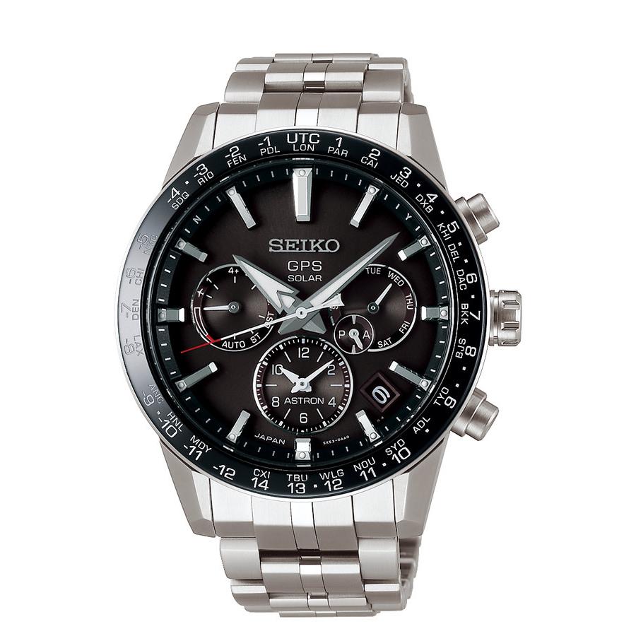 SEIKO アストロン SBXB003 GPSソーラー クロノグラフ チタン 黒 ASTRON セイコー アストロン GPS 衛星電波 ソーラー 時計 SEIKO 腕時計