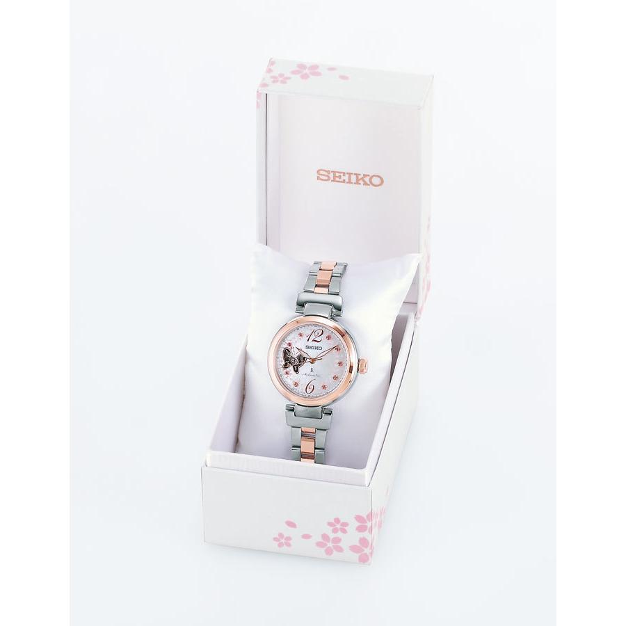 希少品　桜　蝶　　 限定モデル　SSVM050　SEIKO LUKIA セイコー ルキア サクラブルーミング 限定モデル 花筏